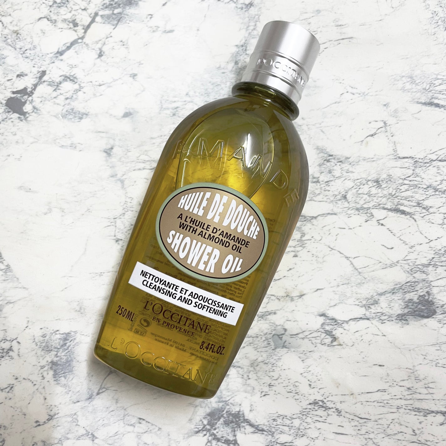 アーモンド モイスチャライジングシャワーオイル/L'OCCITANE/ボディソープを使ったクチコミ(1枚目)