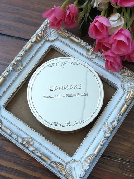 マシュマロフィニッシュパウダー ~Abloom~/キャンメイク/プレストパウダーを使ったクチコミ(1枚目)