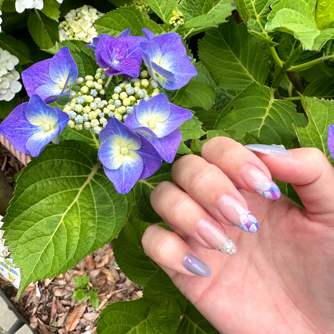 ジェルネイル(ライト対応)/セリア/ジェルネイルを使ったクチコミ(2枚目)