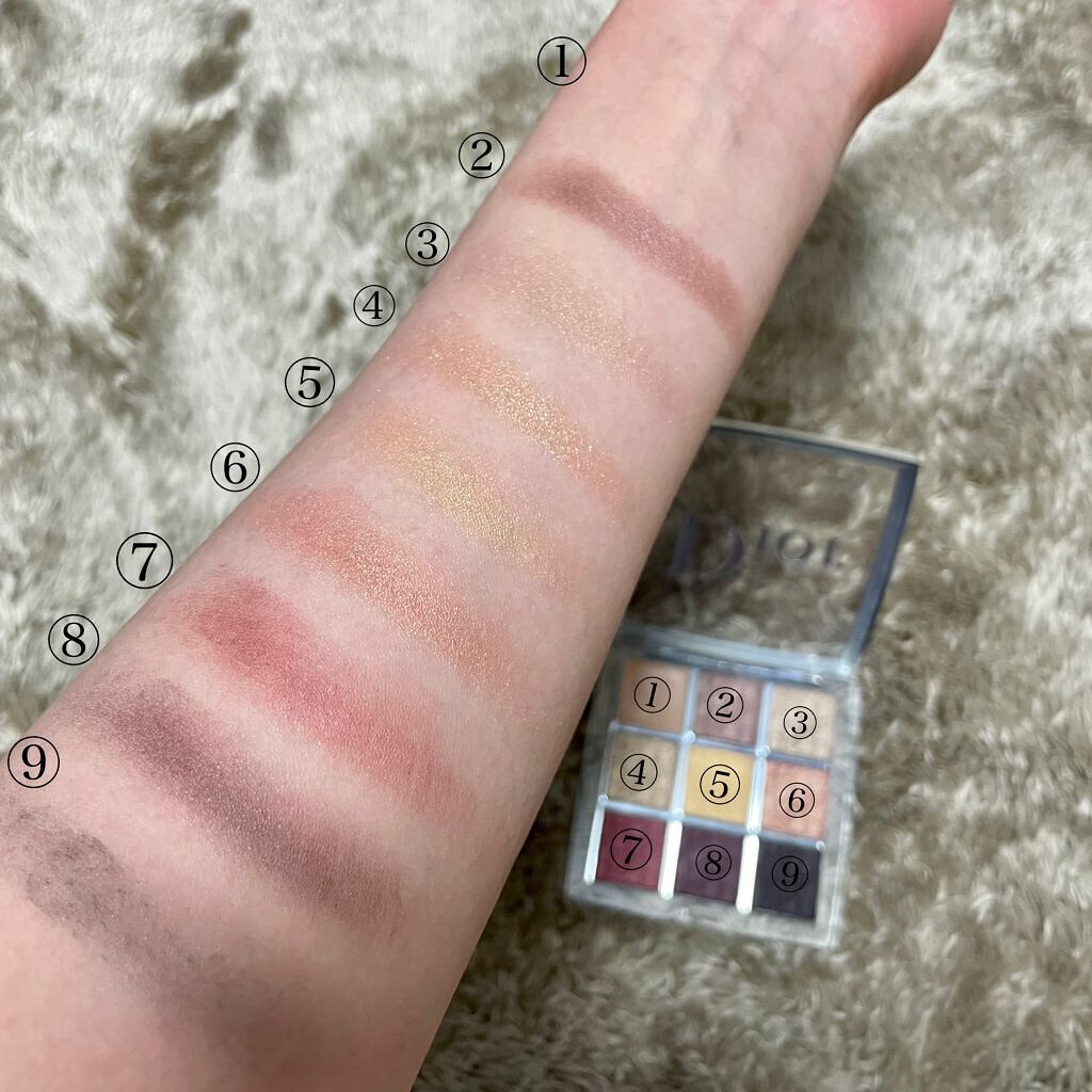 ディオール バックステージ アイ パレット/Dior/アイシャドウパレットを使ったクチコミ(3枚目)