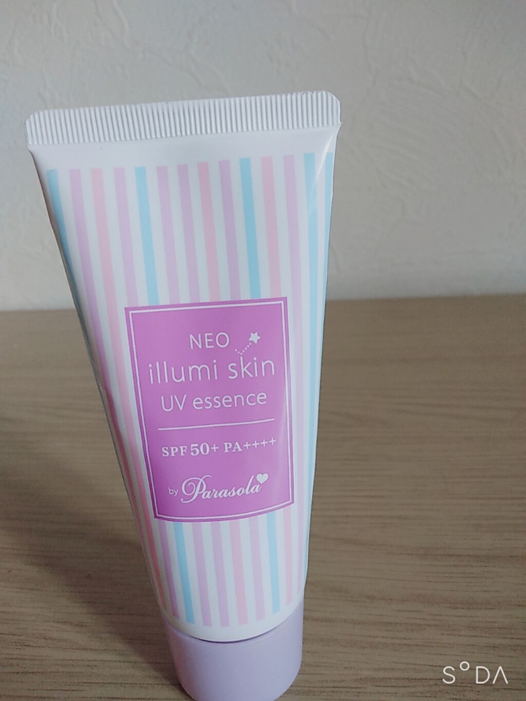 パラソーラ ネオイルミスキン UV エッセンス LV 【ネオイルミ ラベンダー】/パラソーラ/日焼け止め・UVケアを使ったクチコミ(1枚目)