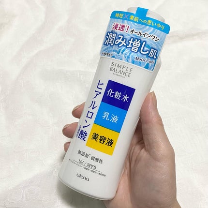 うるおいローション/シンプルバランス/オールインワン化粧品を使ったクチコミ(1枚目)