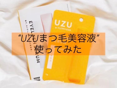 まつげ美容液（まつげ・目もと美容液）/UZU BY FLOWFUSHI/まつげ美容液を使ったクチコミ（1枚目）