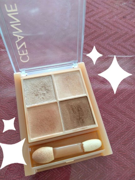 ベージュトーンアイシャドウ/CEZANNE/アイシャドウパレットを使ったクチコミ(2枚目)
