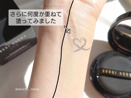 インテンシブ スキン セラム クッション ファンデーション/BOBBI BROWN/クッションファンデーションを使ったクチコミ(8枚目)