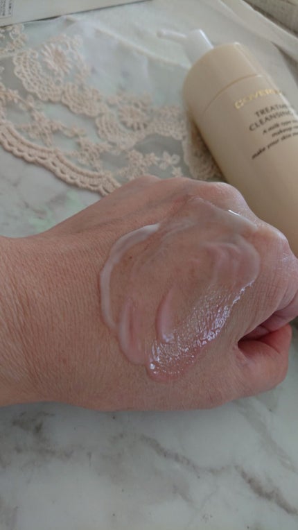 トリートメント クレンジング ミルク/COVERMARK/ミルククレンジングを使ったクチコミ(4枚目)