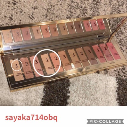 ピロートーク インスタント アイ パレット/Charlotte Tilbury/アイシャドウパレットを使ったクチコミ(3枚目)