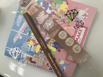 フローレスブロウリキッド/キャンメイク/リキッドアイブロウを使ったクチコミ(6枚目)