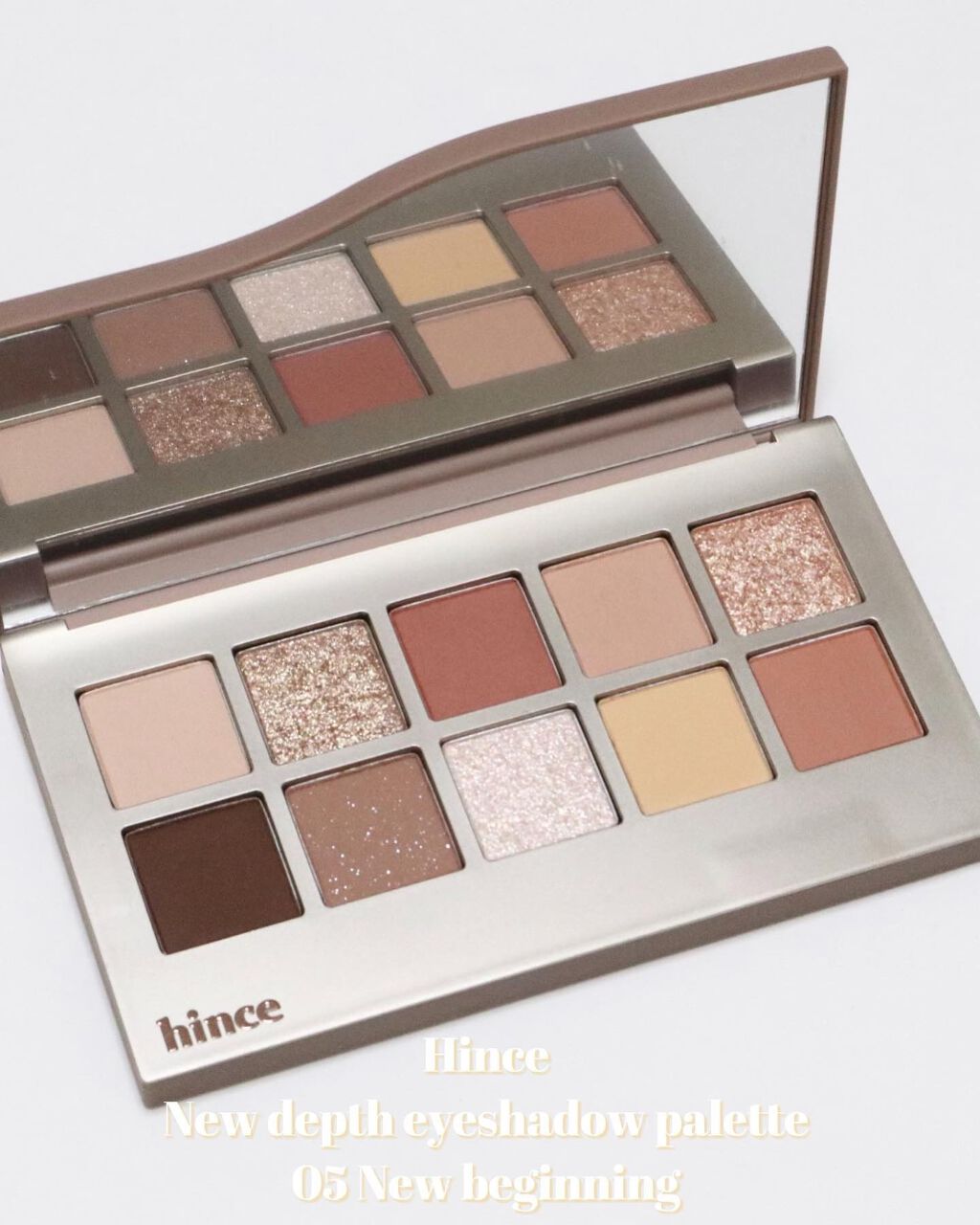 ニューデップスアイシャドウパレット/hince/アイシャドウパレットを使ったクチコミ(1枚目)