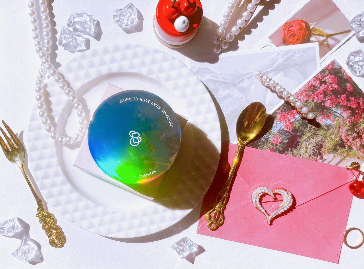 シルキーブラークッション/SELF BEAUTY/クッションファンデーションを使ったクチコミ(2枚目)