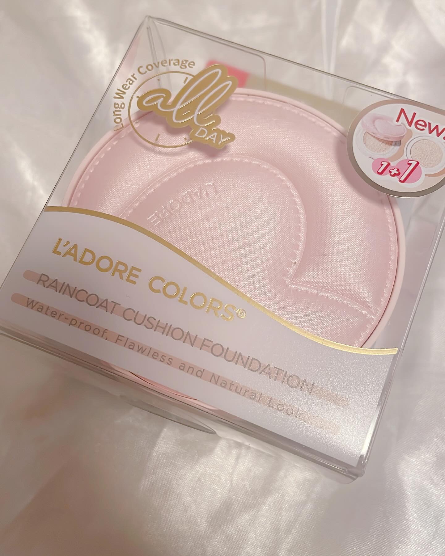 L'ADORE COLORS レインコート クッション ファンデーション/L'adore Colors/クッションファンデーションを使ったクチコミ（2枚目）