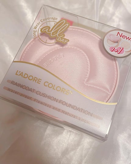 L'ADORE COLORS レインコート クッション ファンデーション/L'adore Colors/クッションファンデーションを使ったクチコミ(2枚目)