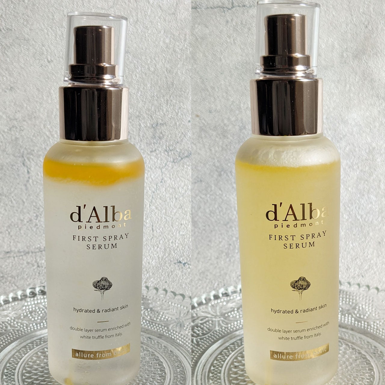 ダルバ ホワイトトリュフファーストスプレーセラム/ダルバ/ミスト状化粧水を使ったクチコミ(5枚目)