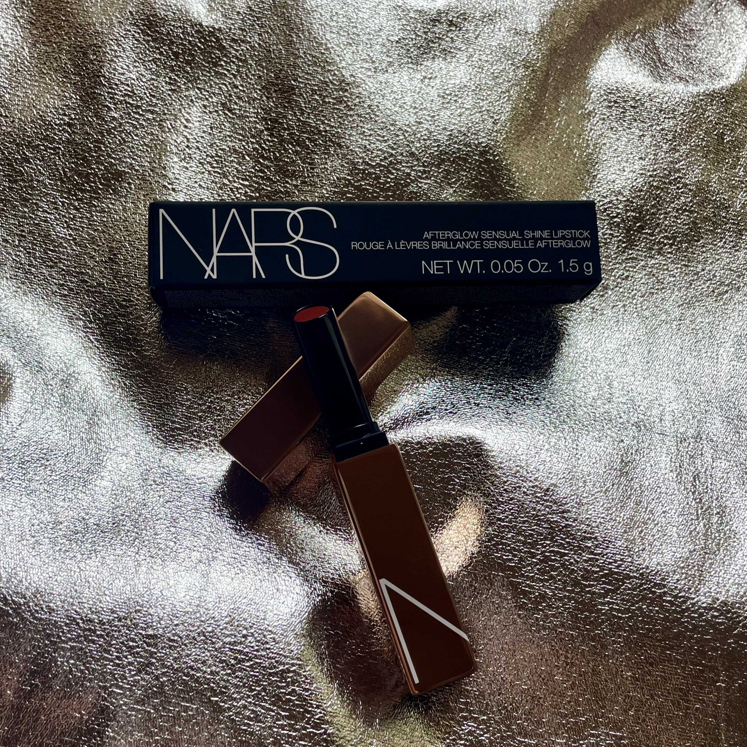 アフターグロー　センシュアルシャイン　リップスティック/NARS/口紅を使ったクチコミ（1枚目）