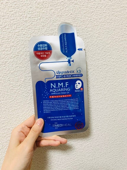 N.M.FアクアアンプルマスクJEX/MEDIHEAL/シートマスク・パックを使ったクチコミ(1枚目)