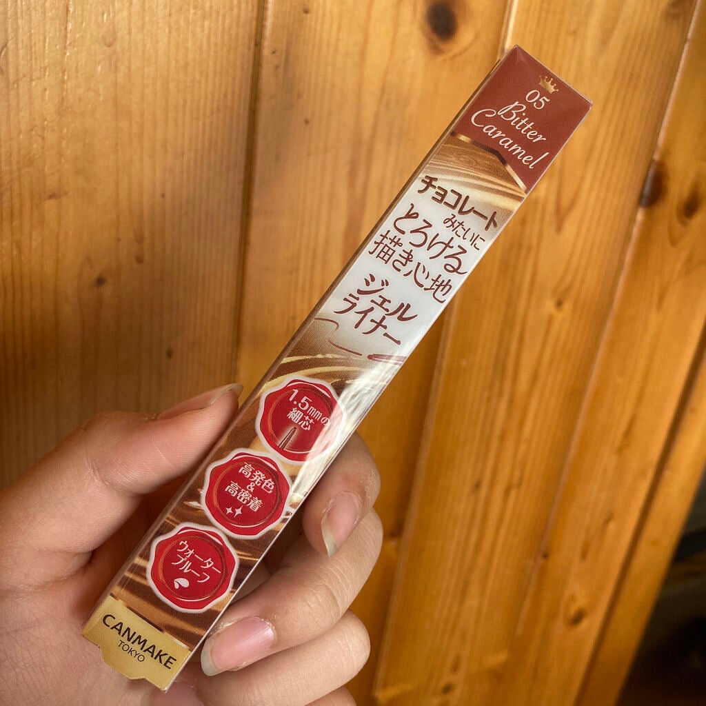 クリーミータッチライナー/キャンメイク/ジェルアイライナーを使ったクチコミ(1枚目)