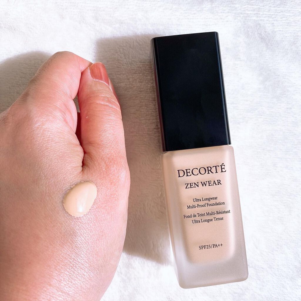 ゼン ウェア フルイド/DECORTÉ/リキッドファンデーションを使ったクチコミ(3枚目)