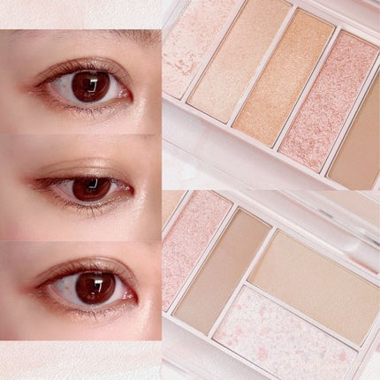 マルチセブンカラーアイパレット/MYUNT/アイシャドウパレットを使ったクチコミ(7枚目)