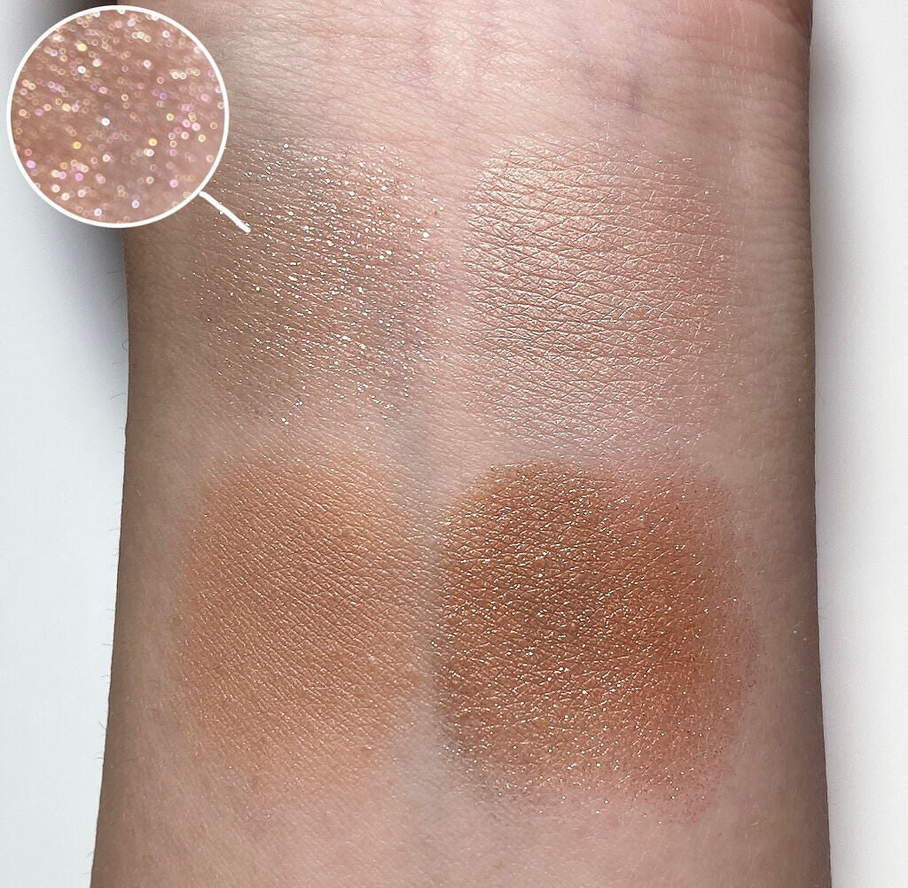 ベージュトーンアイシャドウ/CEZANNE/アイシャドウパレットを使ったクチコミ(3枚目)