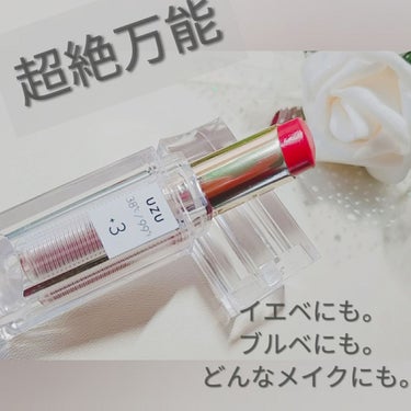  38°C / 99°F Lipstick <TOKYO>/UZU BY FLOWFUSHI/口紅を使ったクチコミ（1枚目）