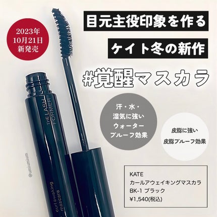 ケイト カールアウェイキングマスカラ/KATE/マスカラを使ったクチコミ(2枚目)