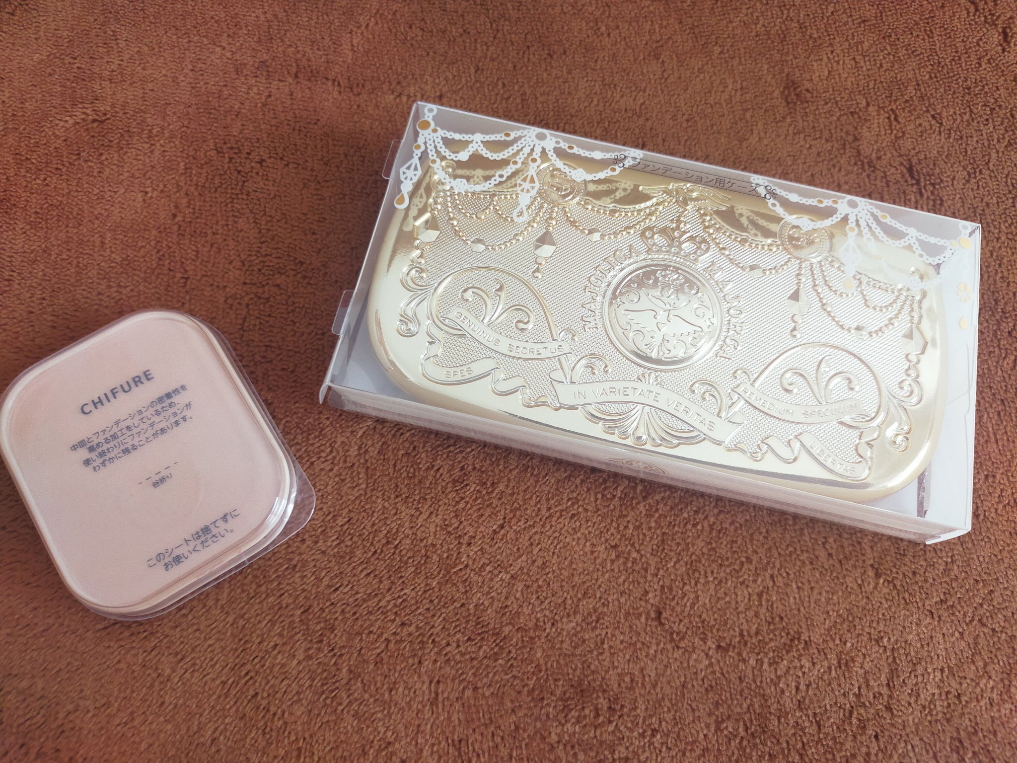 UV パウダー ファンデーション 23 ピンクオークル系/ちふれ/パウダーファンデーションを使ったクチコミ（1枚目）