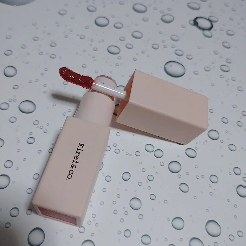 ルージュリップティント/Kirei&co./口紅を使ったクチコミ（1枚目）