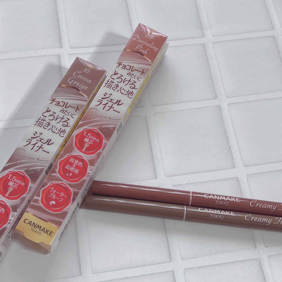 クリーミータッチライナー/キャンメイク/ジェルアイライナーを使ったクチコミ(7枚目)