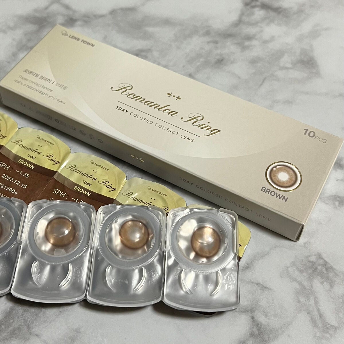 ロマンティーリング/THEPIEL/カラーコンタクトレンズを使ったクチコミ(2枚目)