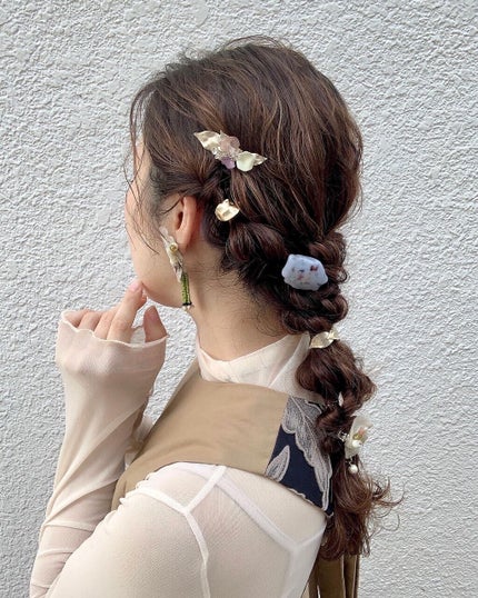 PUバンド/FLORA/ヘアアクセサリーを使ったクチコミ(2枚目)