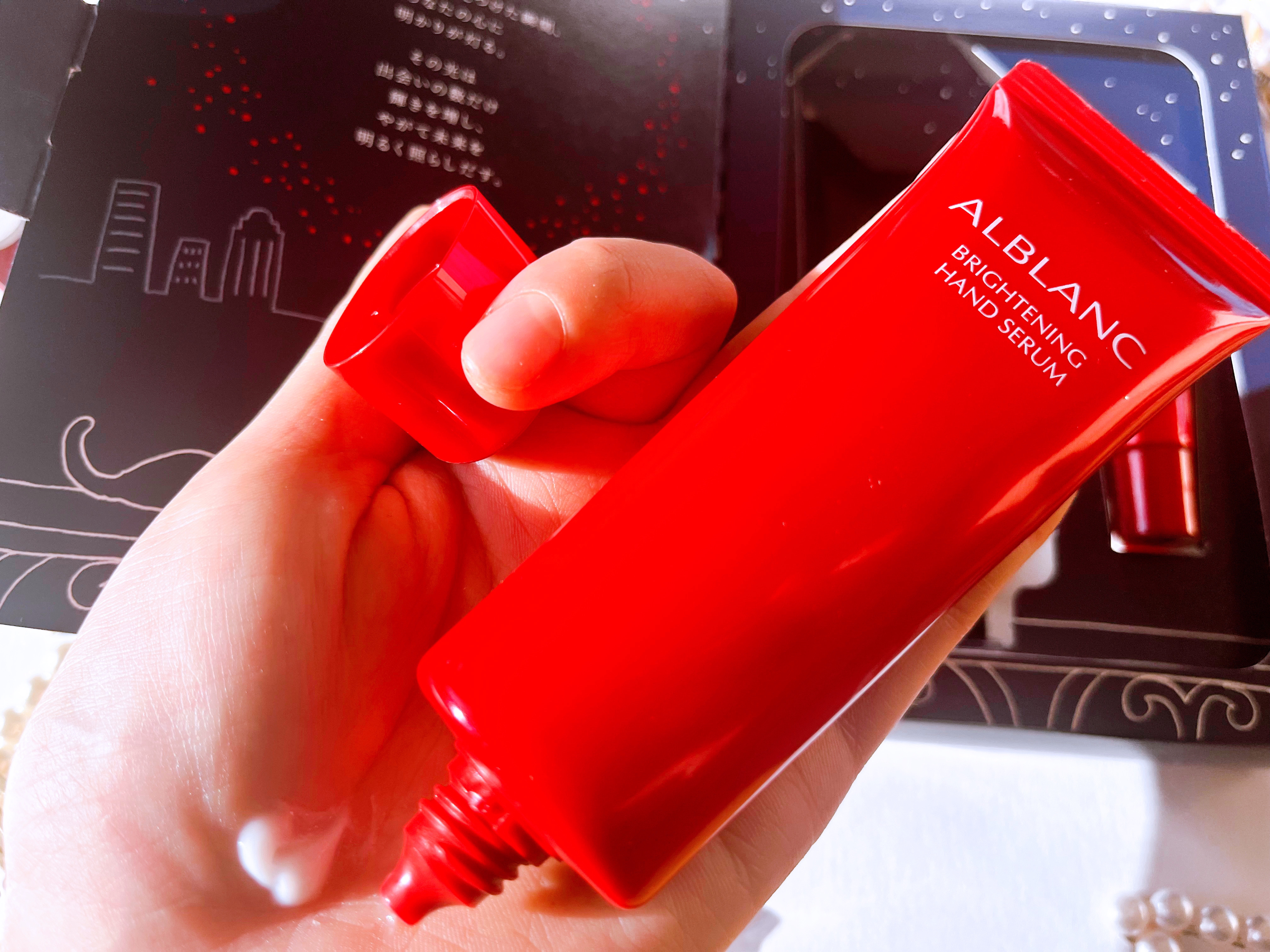 ハンド&リップ セラム セット/ALBLANC/その他キットセットを使ったクチコミ（3枚目）