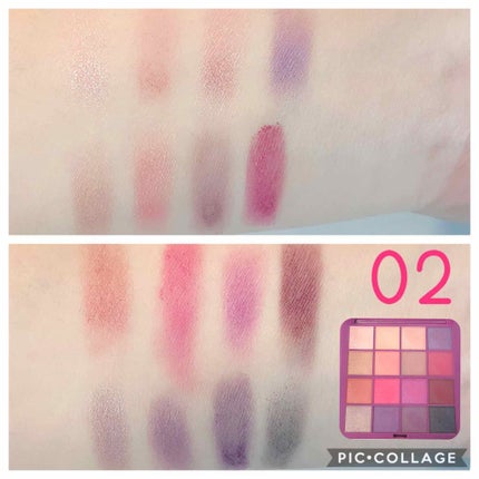 アイシャドウ メガパレット/ロレアル パリ/アイシャドウパレットを使ったクチコミ(3枚目)