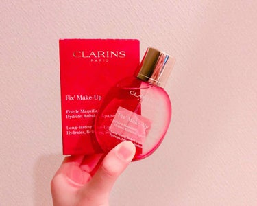 フィックス メイクアップ/CLARINS/ミスト状化粧水を使ったクチコミ（1枚目）