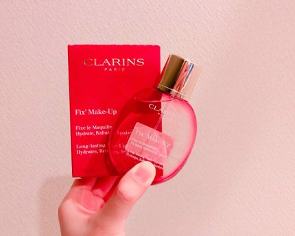 フィックス メイクアップ/CLARINS/ミスト状化粧水を使ったクチコミ(1枚目)