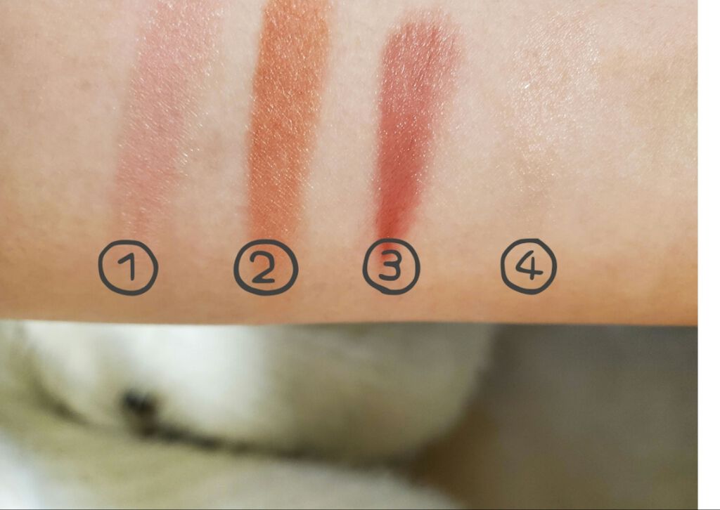 グローフリーダムパレットライジング/THREE/クリームハイライトを使ったクチコミ(3枚目)