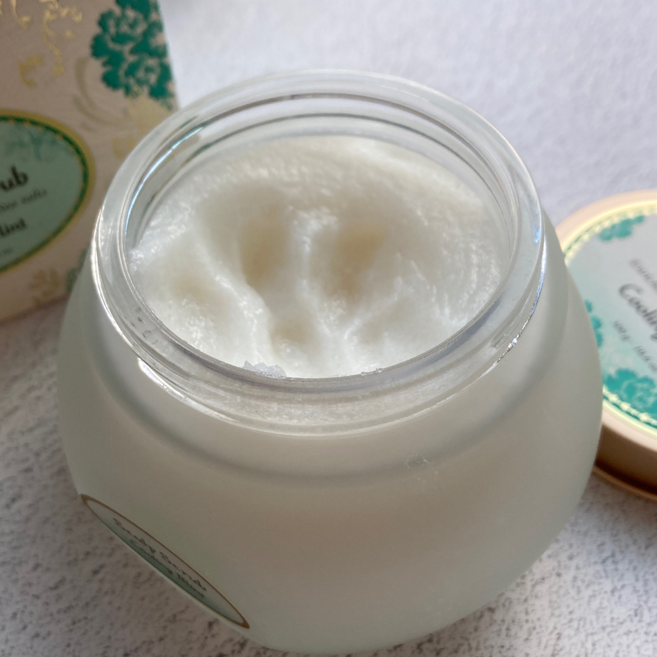 ヘッドスクラブ リフレッシング(ミント)/SABON/ヘッドスクラブを使ったクチコミ（2枚目）