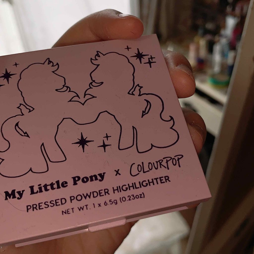My Little Pony eyeshadow palette/ColourPop/アイシャドウパレットを使ったクチコミ(3枚目)