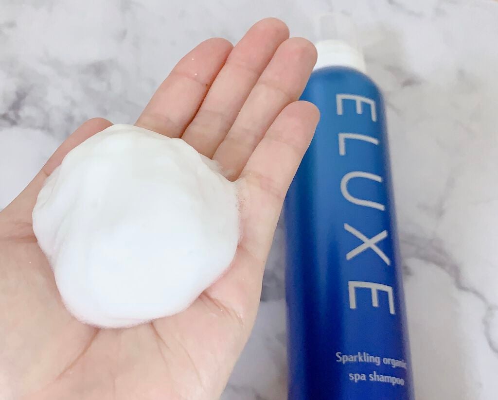 スパークリング オーガニック スパ シャンプー/ELUXE /市販シャンプーを使ったクチコミ(6枚目)