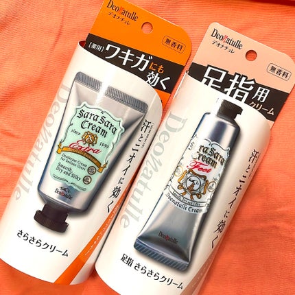 薬用足指さらさらクリーム/デオナチュレ/デオドラント・制汗剤を使ったクチコミ(1枚目)