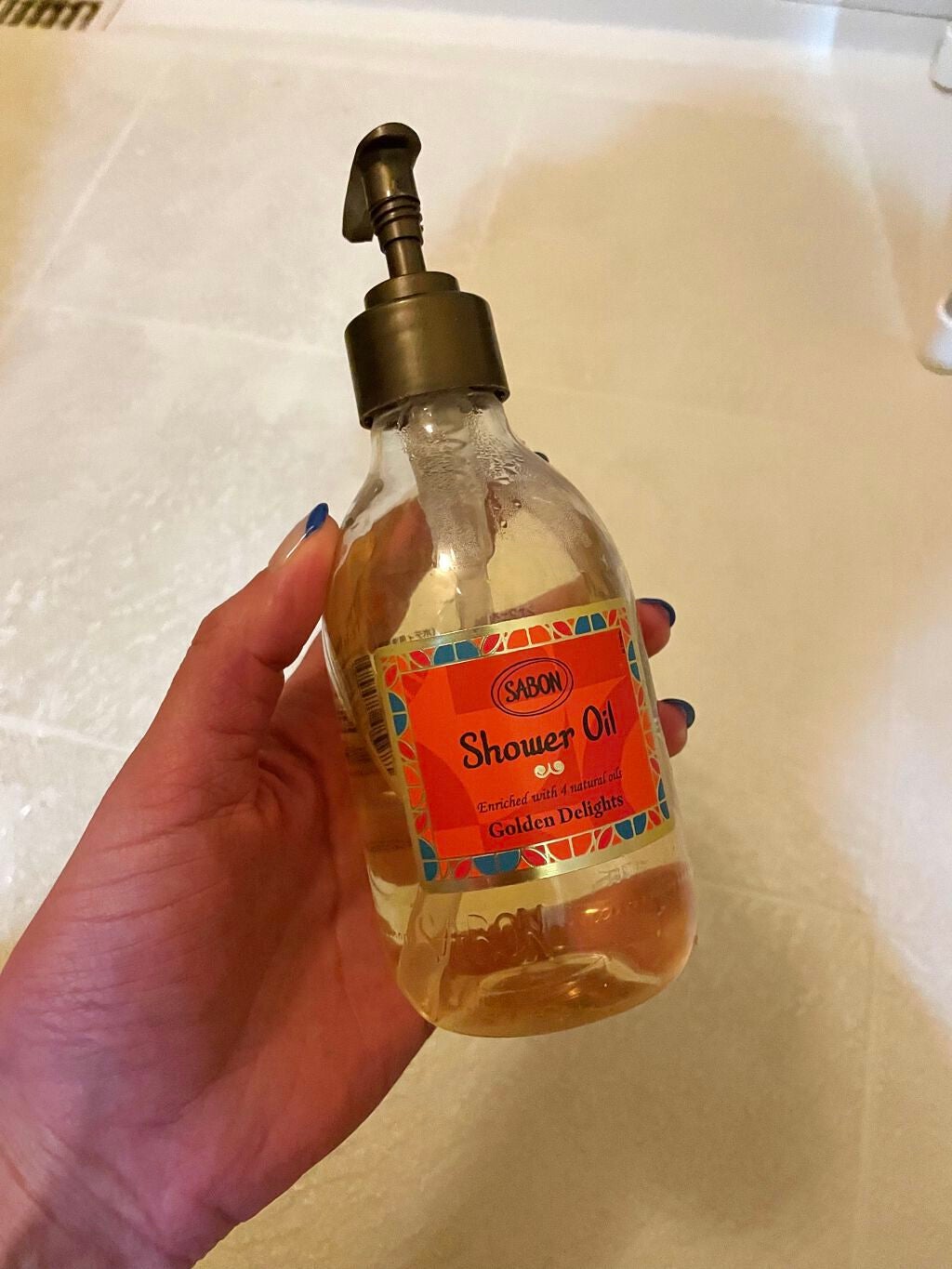 シャワーオイル デリケート・ジャスミン /SABON/ボディソープを使ったクチコミ(1枚目)
