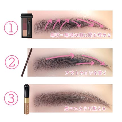 ヴィセ リシェ アイブロウパウダー/Visée/パウダーアイブロウを使ったクチコミ(2枚目)