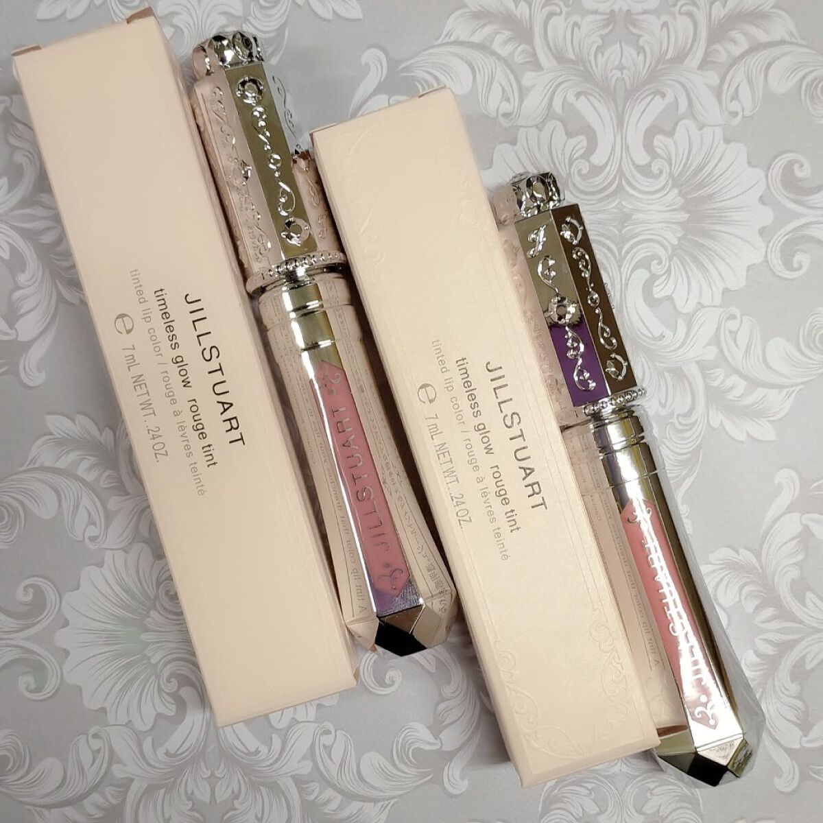 ジルスチュアート タイムレスグロウ ルージュティント/JILL STUART/リップティントを使ったクチコミ（2枚目）