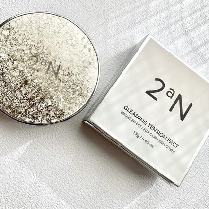 グリーミングテンションパクト/2aN/クリーム・エマルジョンファンデーションを使ったクチコミ(2枚目)