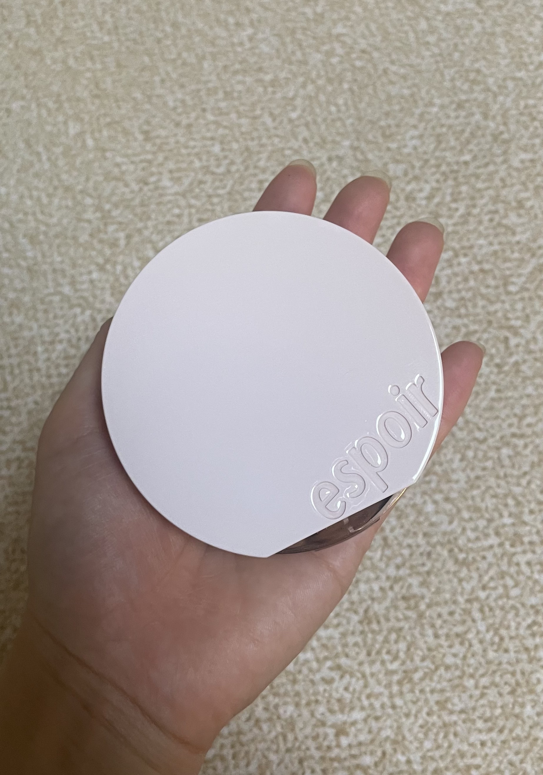 エスポア ビーグロー ボリュームクッション 23 ベージュ/espoir/クッションファンデーションを使ったクチコミ（1枚目）