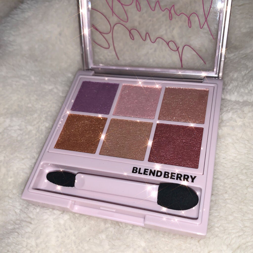 オーラクリエイション/BLEND BERRY/アイシャドウパレットを使ったクチコミ(2枚目)