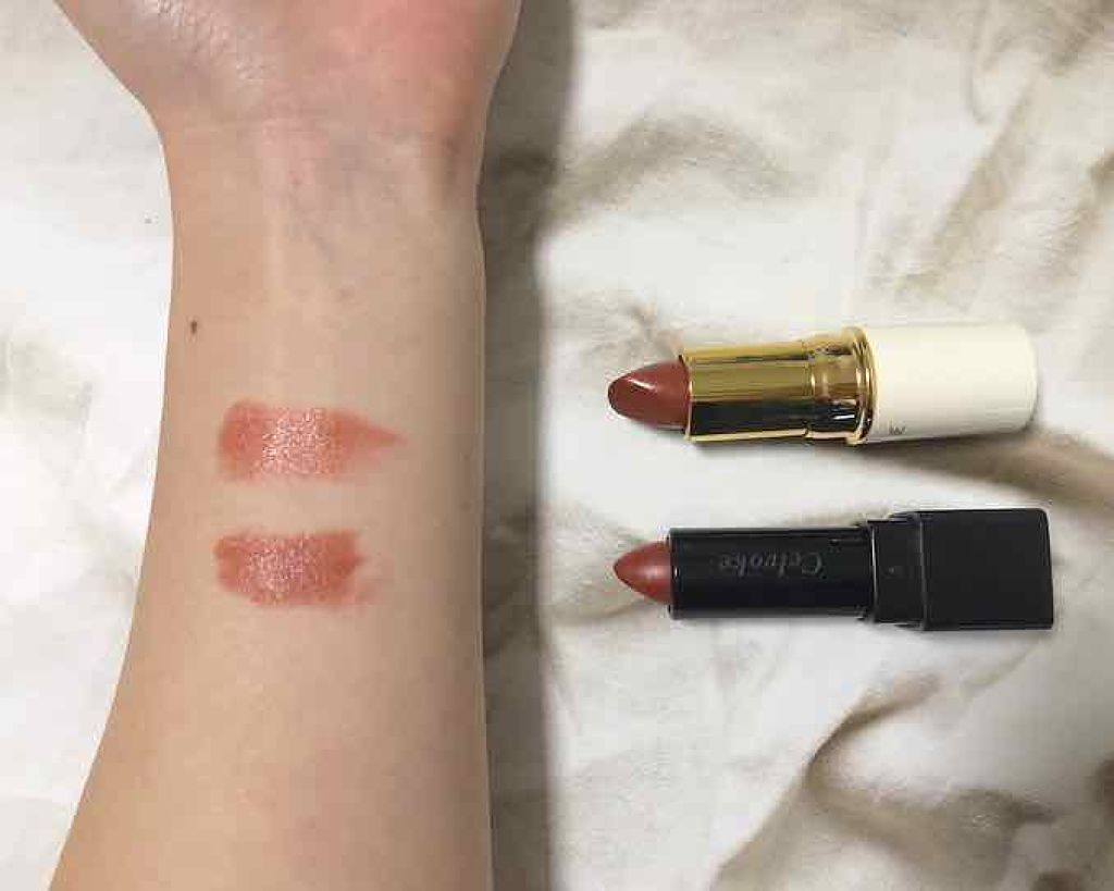 ラスティング リップカラーN/CEZANNE/口紅を使ったクチコミ（2枚目）