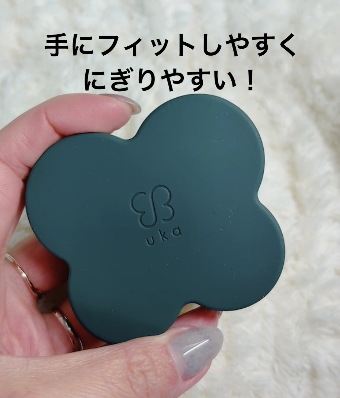uka scalp brush kenzan uka scalp brush kenzan barikata/uka/スカルプブラシを使ったクチコミ（2枚目）