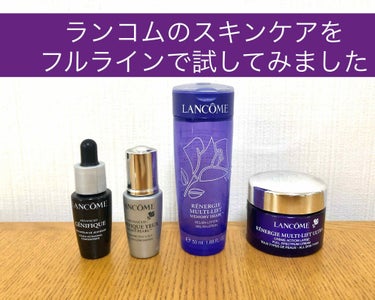 レネルジー M メモリーシェイプ ローション/LANCOME/化粧水を使ったクチコミ（1枚目）