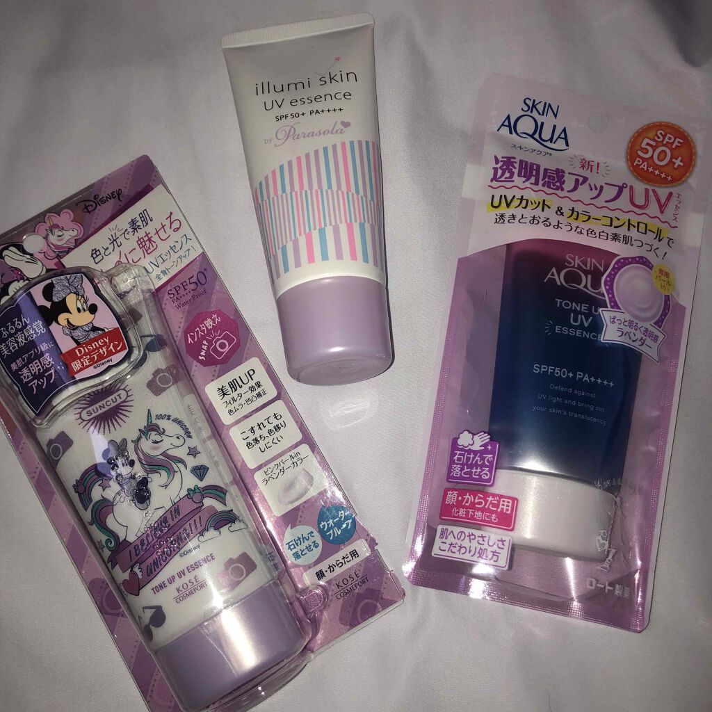 トーンアップUV エッセンス/サンカット®/日焼け止めローションを使ったクチコミ(1枚目)