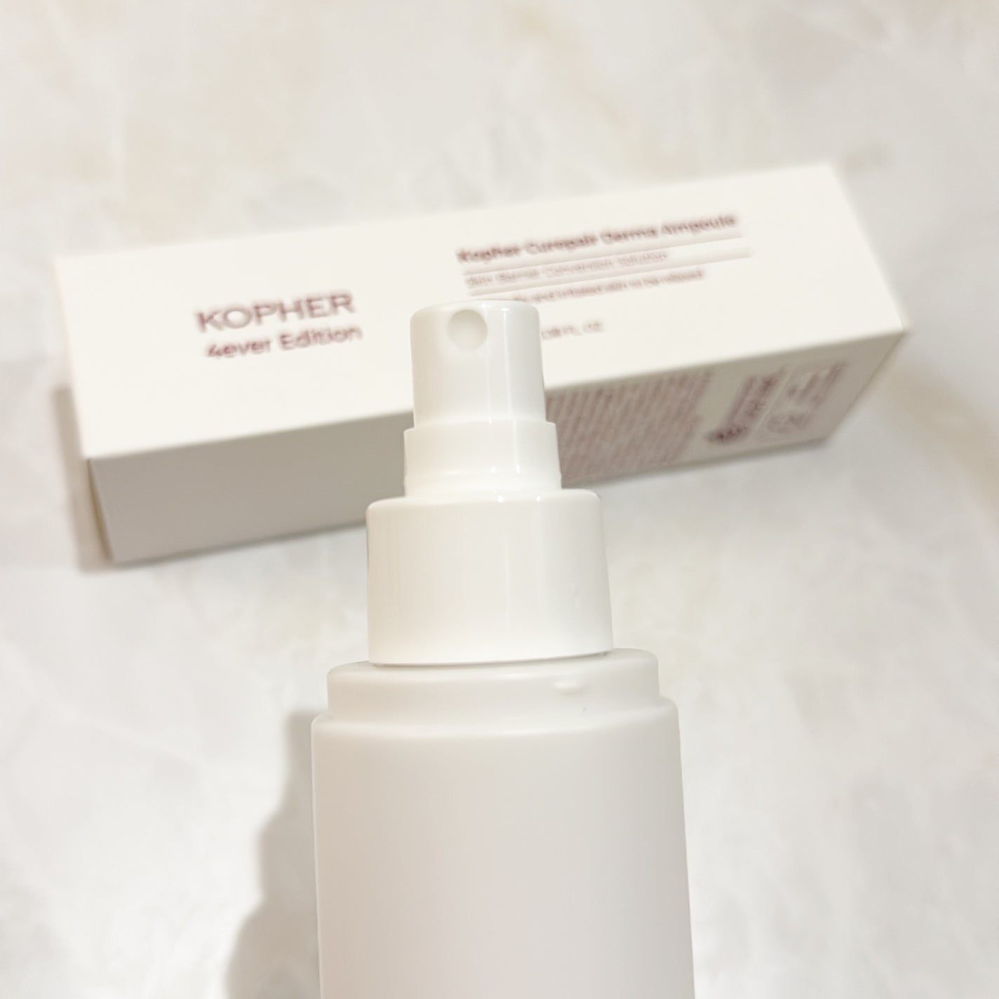 CUREPAIR DERMA AMPOULE /KOPHER/ミスト状化粧水を使ったクチコミ(2枚目)